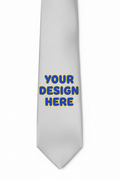 Your Design Here Tie Mockup